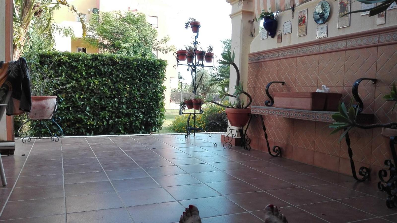 Bajo Con Terraza Piscina Y Jardin Apartment Sanlucar de Barrameda Bagian luar foto